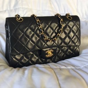 Vintage Chanel Lambskin Handbag
